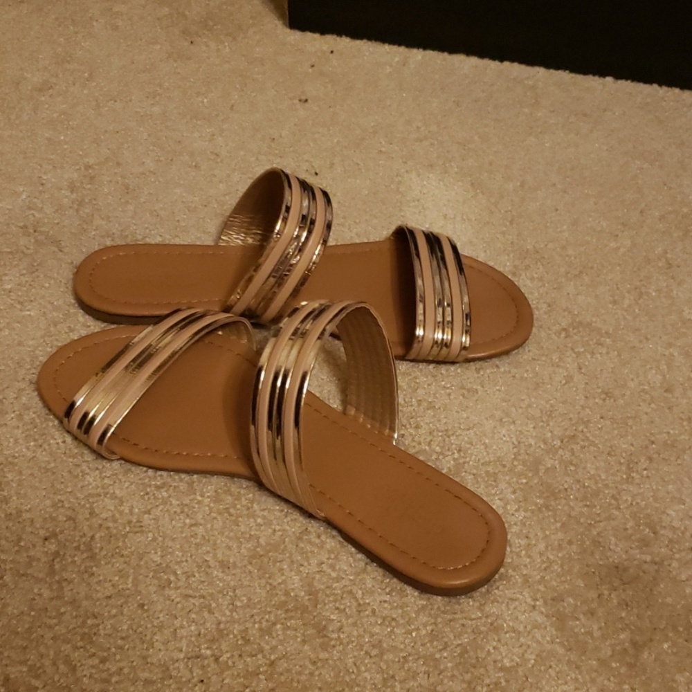 Open toe slides